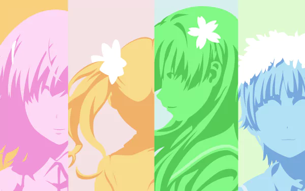 Ruiko Saten Kazari Uiharu Kuroko Shirai Mikoto Misaka Anime A Certain Scientific Railgun HD Desktop Wallpaper | Background Image