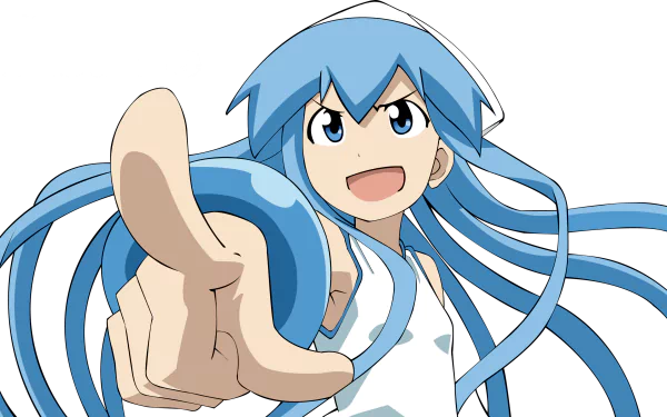 Anime Squid Girl HD Desktop Wallpaper | Background Image