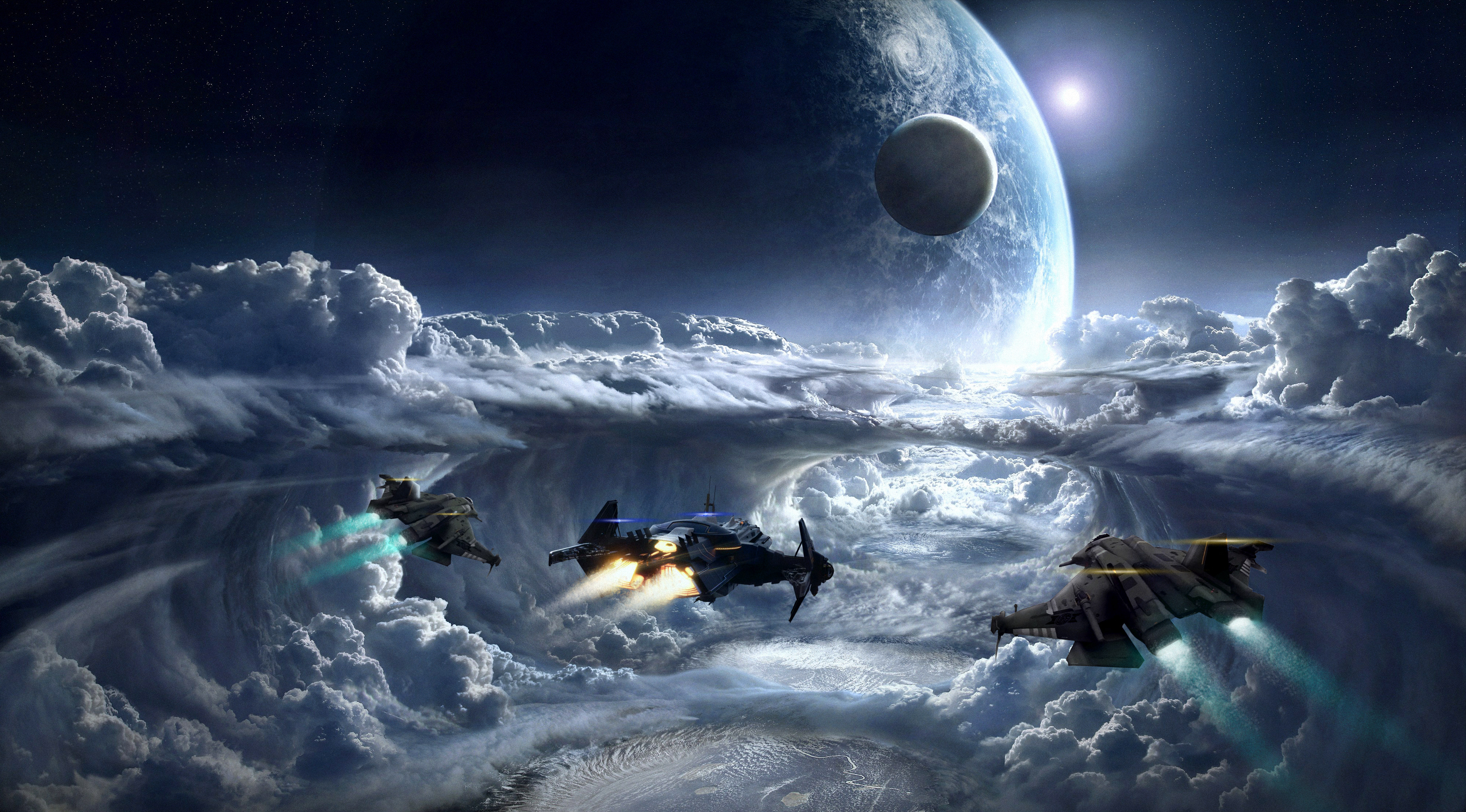 New Space 4k Gaming Wallpaper, Animated desktop wallpaper for PC