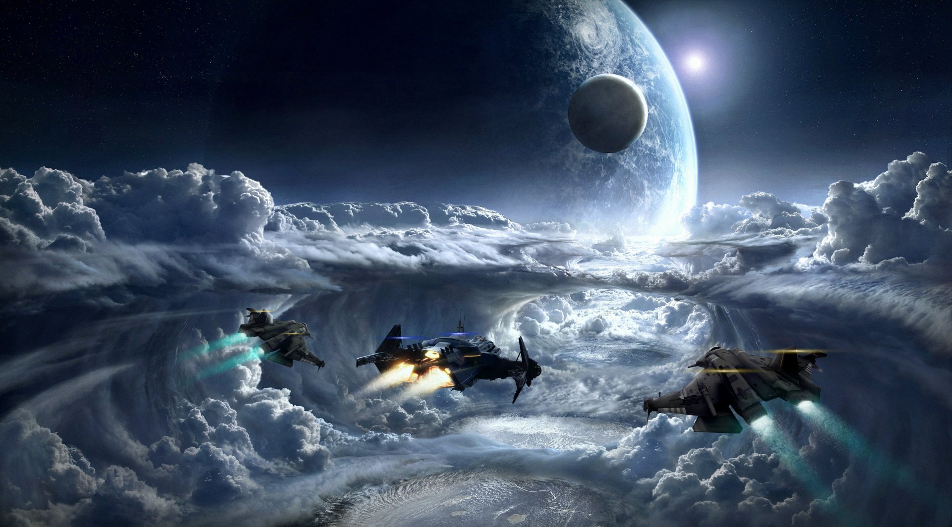 Download HD Star Citizen, Video Games, Space, Concept Art, Science