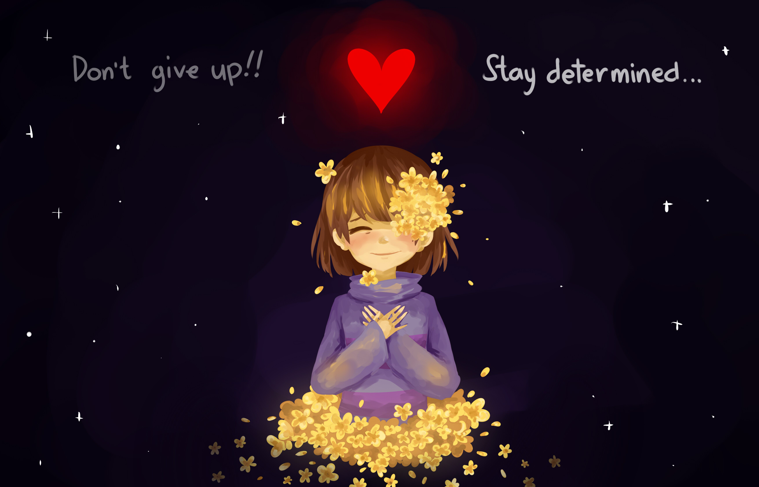 Wallpaper frisk, undertale, video, game, art desktop wallpaper, hd