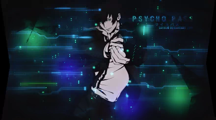  Shinya Kogami With His dominator by Say0chi