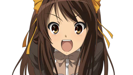 Haruhi Suzumiya Anime The Melancholy of Haruhi Suzumiya HD Desktop Wallpaper | Background Image