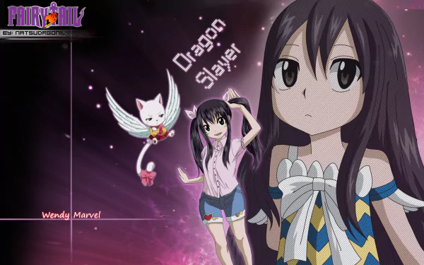 Charles (Fairy Tail) Wendy Marvell Anime Fairy Tail HD Desktop Wallpaper | Background Image