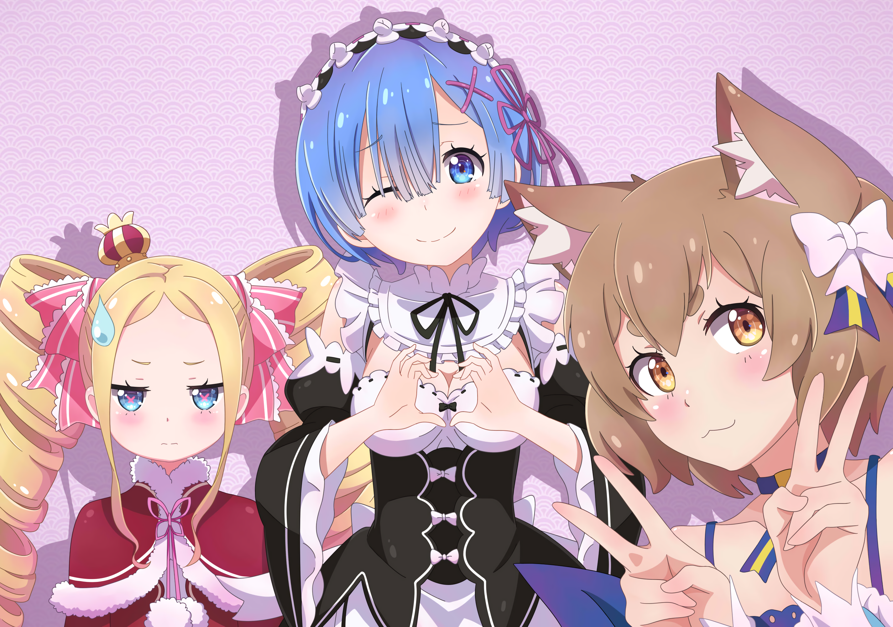 Anime Re:ZERO -Starting Life in Another World- HD Wallpaper | Background Image