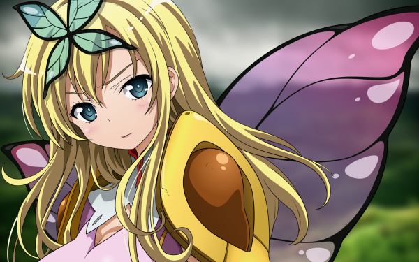 Anime Boku Wa Tomodachi Ga Sukunai Long Hair Blonde Blue Eyes Sena Kashiwazaki HD Wallpaper | Background Image