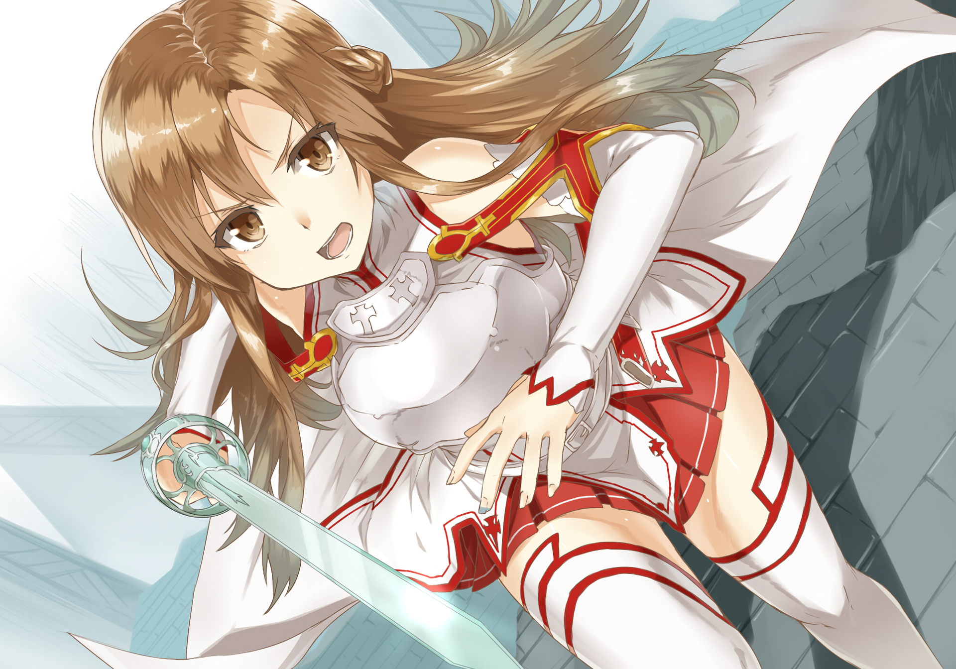 sword art online - Yuuki Asuna Female Long Hair Fanart