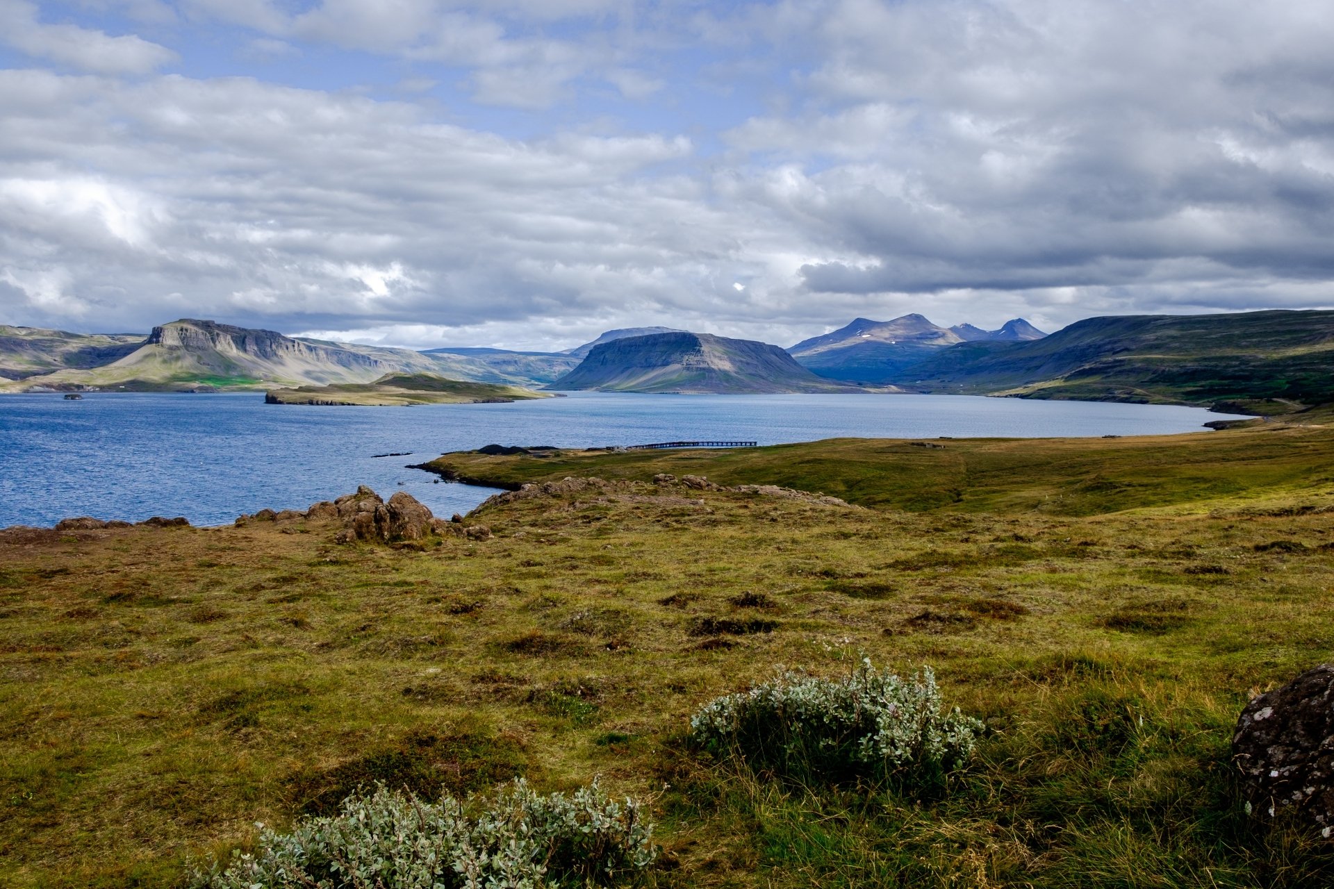 Download Mountain Cloud Grass Landscape Nature Lake 4k Ultra HD ...