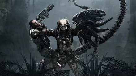 xenomorph video game Aliens Versus Predator: Extinction HD Desktop Wallpaper | Background Image
