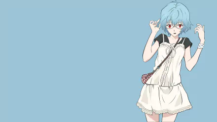 Rei Ayanami Anime Neon Genesis Evangelion HD Desktop Wallpaper | Background Image