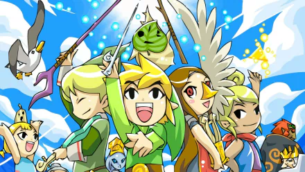 video game The Legend of Zelda: The Wind Waker HD Desktop Wallpaper | Background Image