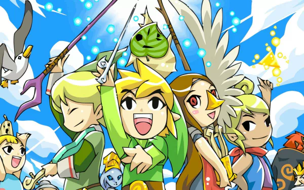 video game The Legend of Zelda: The Wind Waker HD Desktop Wallpaper | Background Image