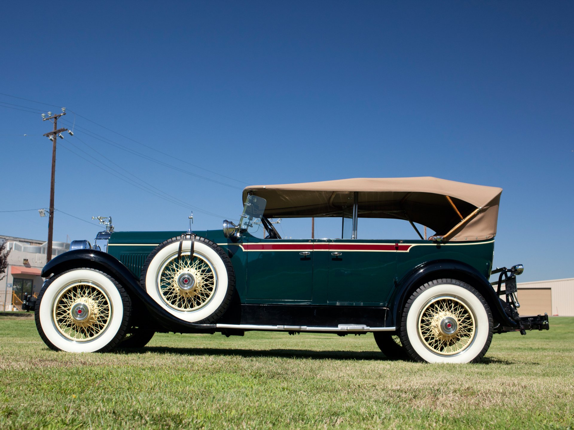 Download Vintage Car 1927 Packard Six Phaeton Vehicle Packard Six Phaeton HD Wallpaper