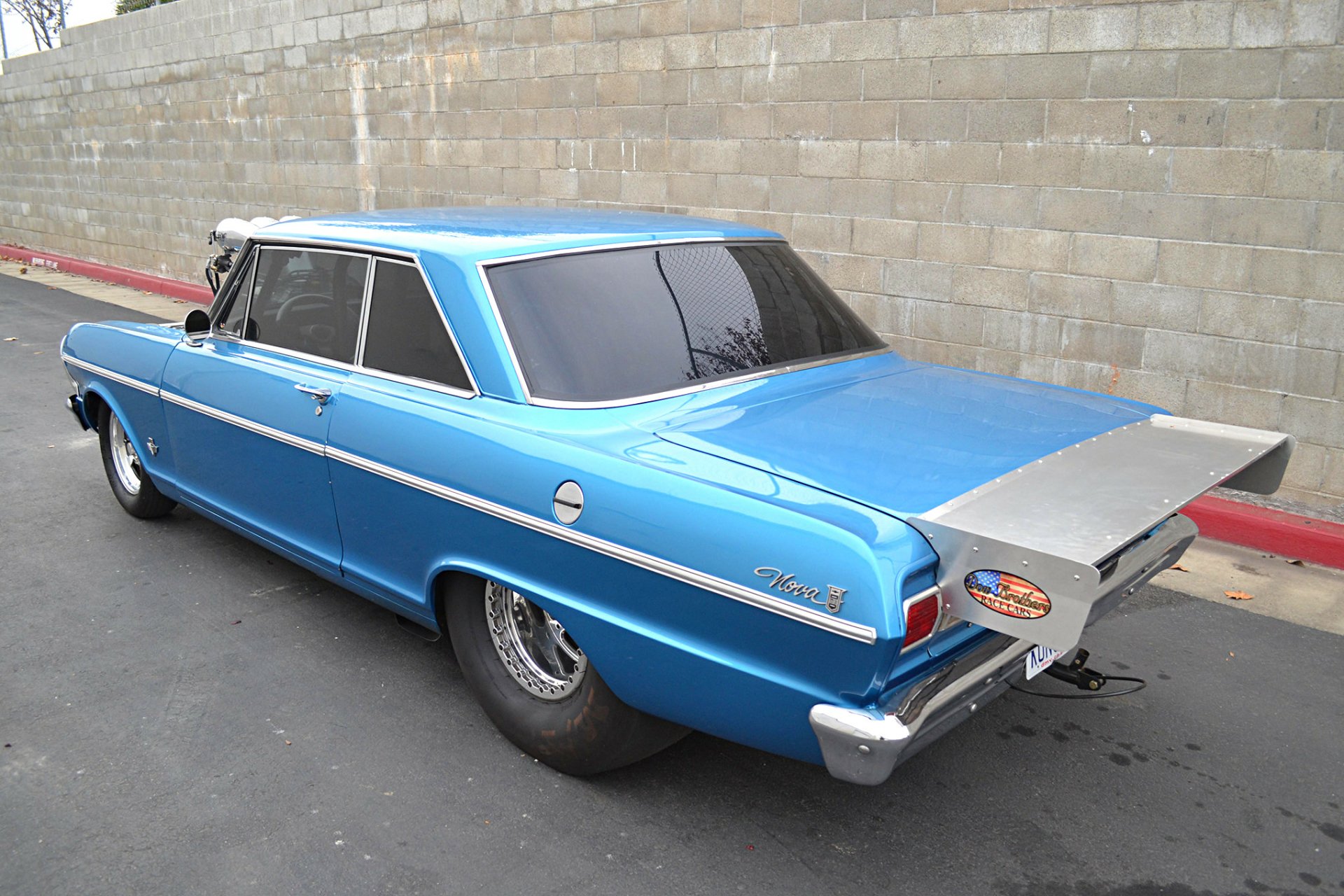 Download Race Car Drag Racing Hot Rod Muscle Car 1965 Chevrolet Nova Vehicle Chevrolet Nova HD Wallpaper