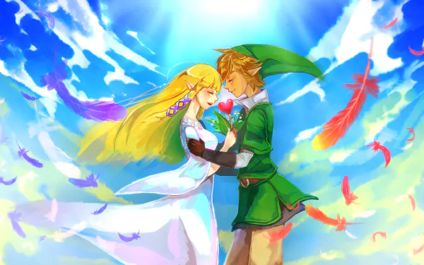 The Legend of Zelda Princess Zelda Link video game The Legend Of Zelda: Skyward Sword HD Desktop Wallpaper | Background Image