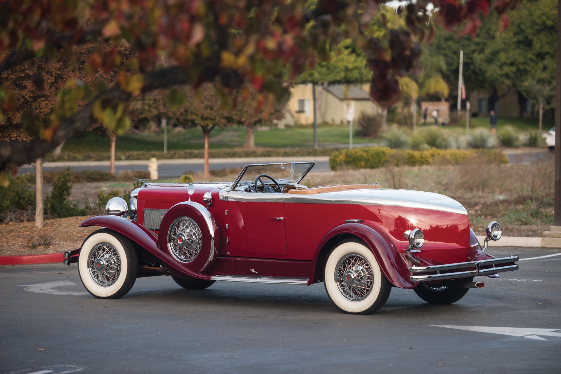 Download Vintage Car 1929 Duesenberg Model J Disappearing Top Torpedo Convertible Coupe Vehicle Duesenberg Model J Disappearing Top Torpedo HD Wallpaper