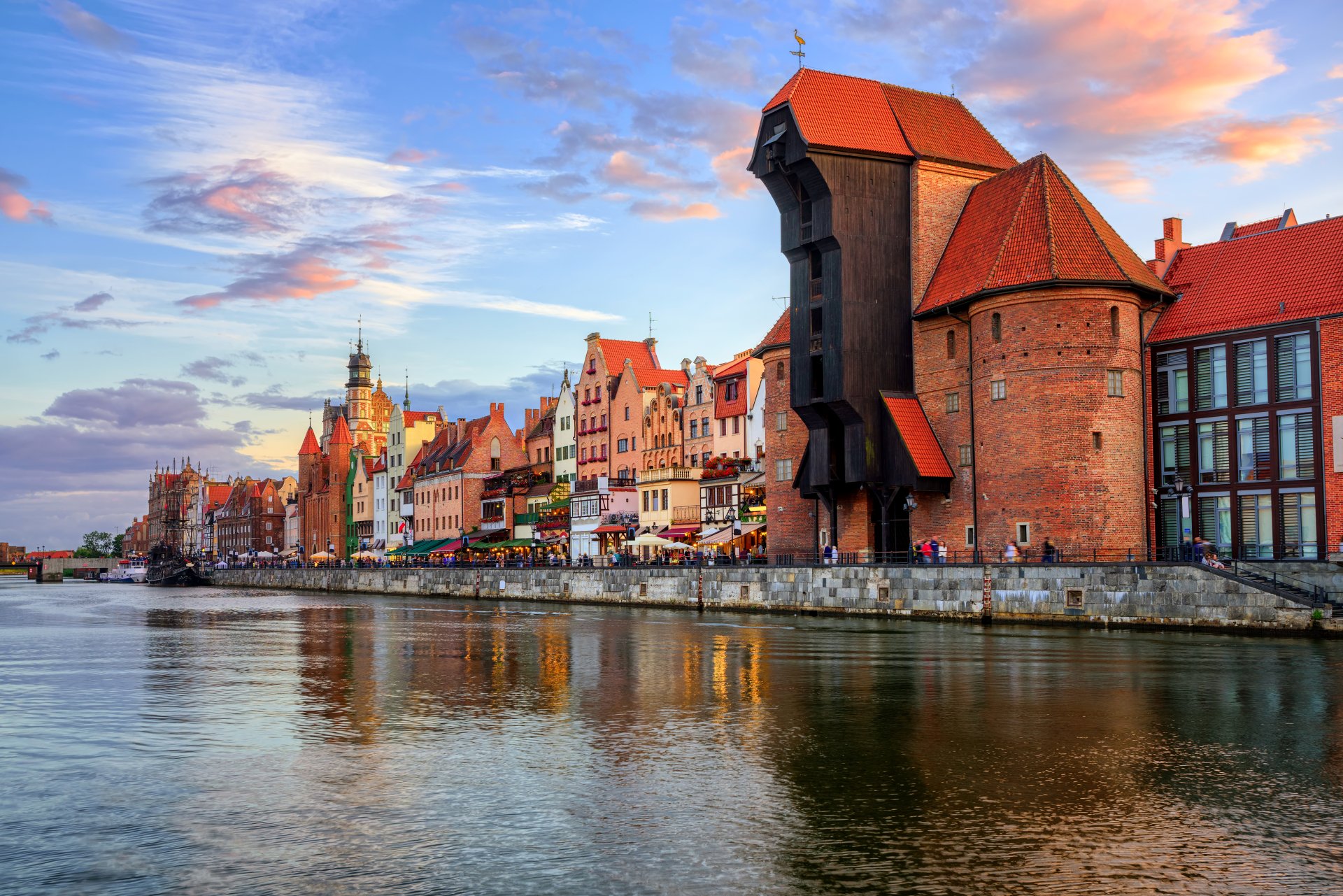 Gdansk Waterfront Stunning 4K Ultra HD Cityscape Of Poland s Historic 
