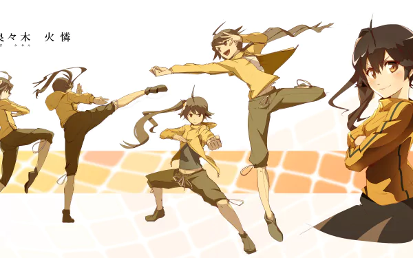 Karen Araragi Anime Monogatari (Series) HD Desktop Wallpaper | Background Image