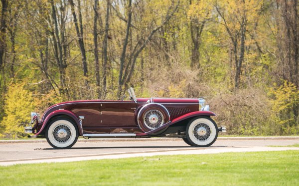 Vehicles Duesenberg Model J Disappearing Top Duesenberg 1929 Duesenberg Model J Disappearing Top Convertible Coupe Vintage Car HD Wallpaper | Background Image