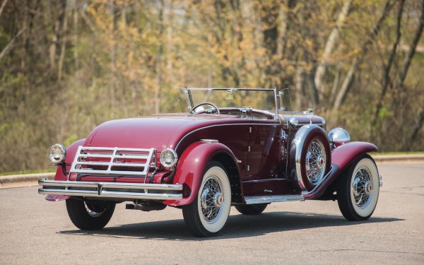 Vehicles Duesenberg Model J Disappearing Top Duesenberg 1929 Duesenberg Model J Disappearing Top Convertible Coupe Vintage Car HD Wallpaper | Background Image