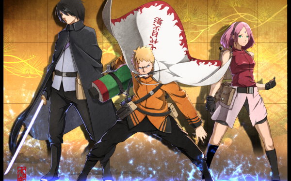 Anime Boruto Naruto Naruto Uzumaki Sakura Haruno Sasuke Uchiha HD Wallpaper | Background Image