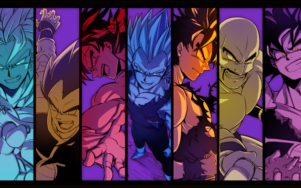 Anime Dragon Ball Z Dragon Ball Bardock Broly Nappa Raditz Goku HD Wallpaper | Background Image