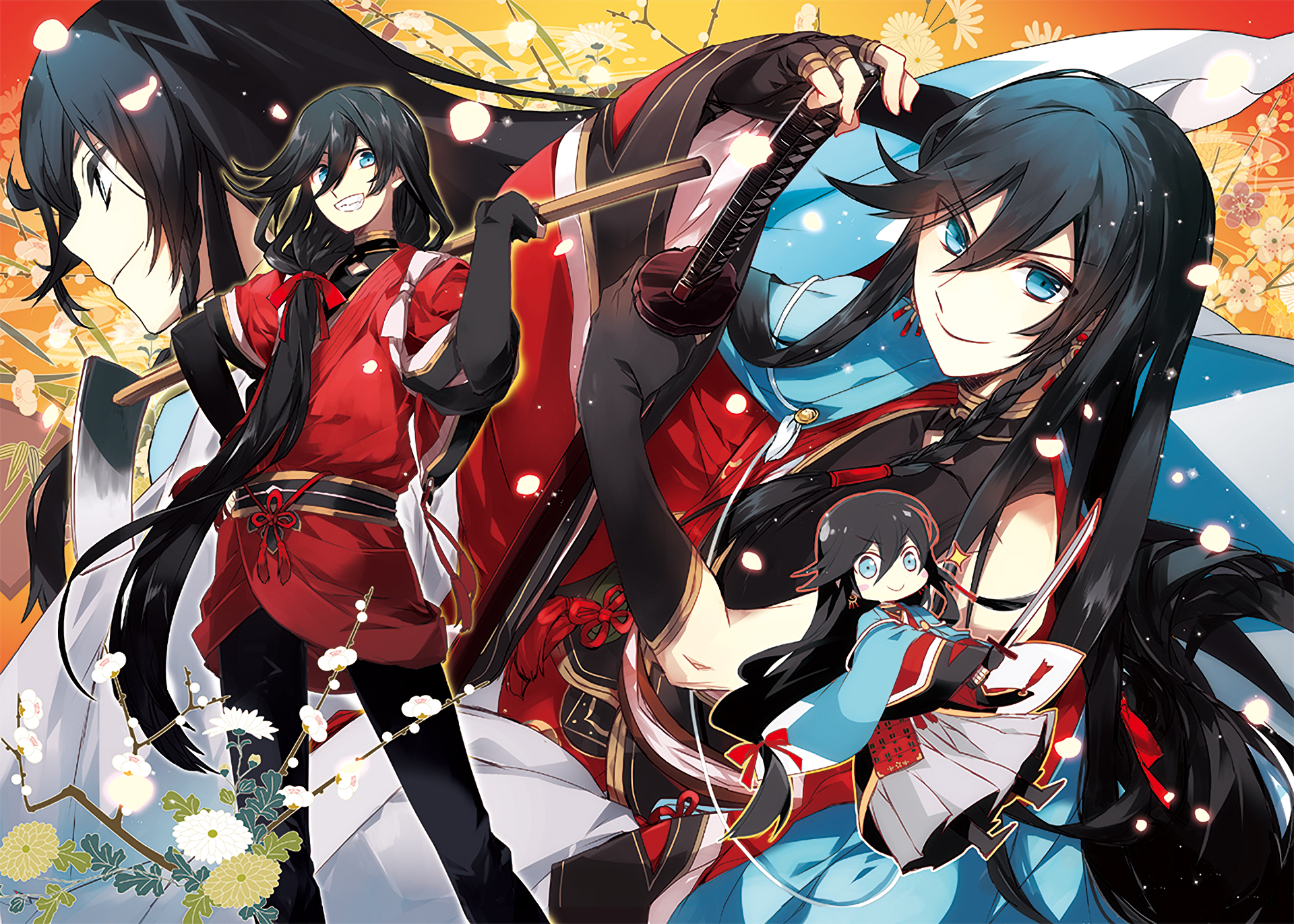 Download Anime Touken Ranbu HD Wallpaper