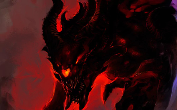 horns dark demon HD Desktop Wallpaper | Background Image