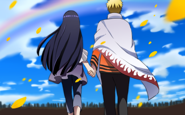 Anime Naruto Hinata Hyuga Naruto Uzumaki HD Wallpaper | Background Image