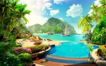 150 Resort HD Wallpapers | Background Images - Wallpaper Abyss