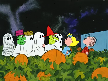 Charlie Brown Peanuts (Cartoon) halloween holiday movie It's the Great Pumpkin, Charlie Brown HD Desktop Wallpaper | Background Image