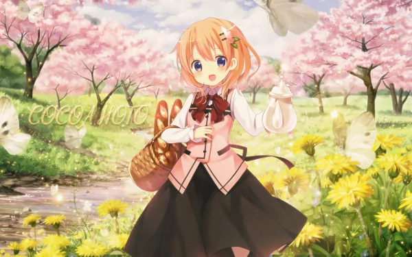 Anime Is the Order a Rabbit HD Desktop Wallpaper | Background Image