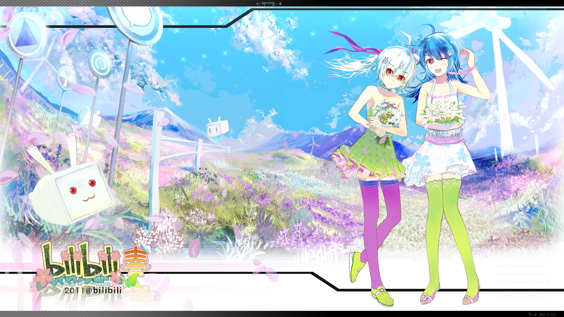 Anime Bili Bili Douga HD Wallpaper | Background Image