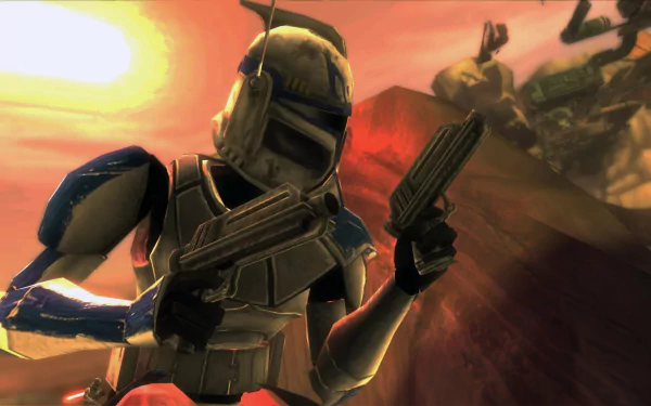 video game Star Wars: The Clone Wars (2008) HD Desktop Wallpaper | Background Image