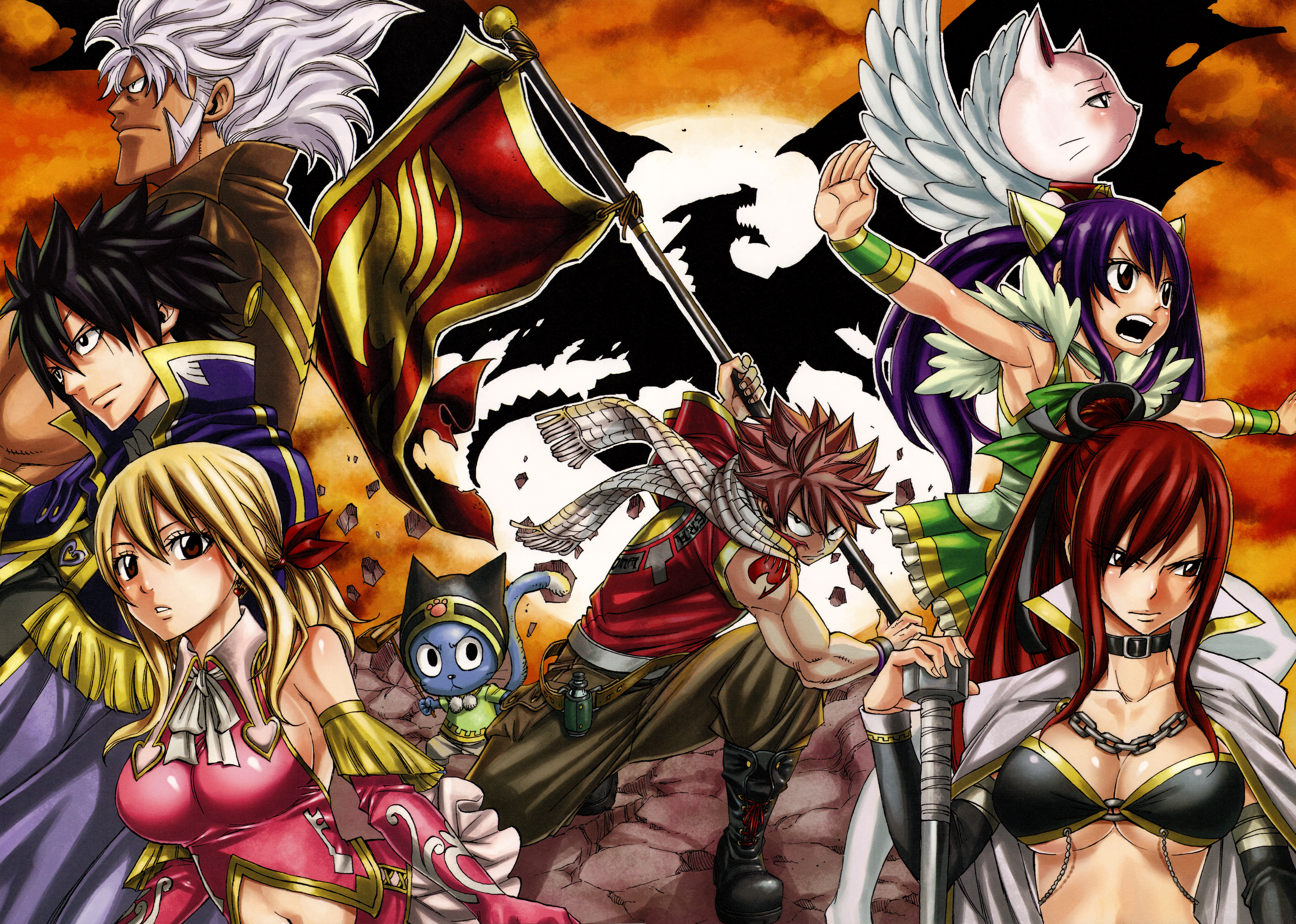 Fairy Tail 2 4K HD Anime Wallpapers, HD Wallpapers