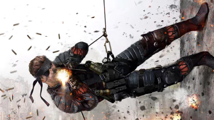 Big Boss (Metal Gear Solid) video game Metal Gear Solid HD Desktop Wallpaper | Background Image
