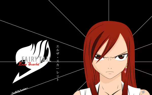 Erza Scarlet Anime Fairy Tail HD Desktop Wallpaper | Background Image