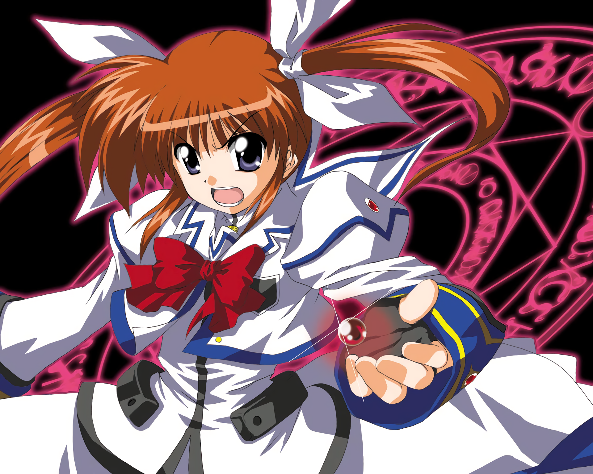 Download Anime Magical Girl Lyrical Nanoha HD Wallpaper