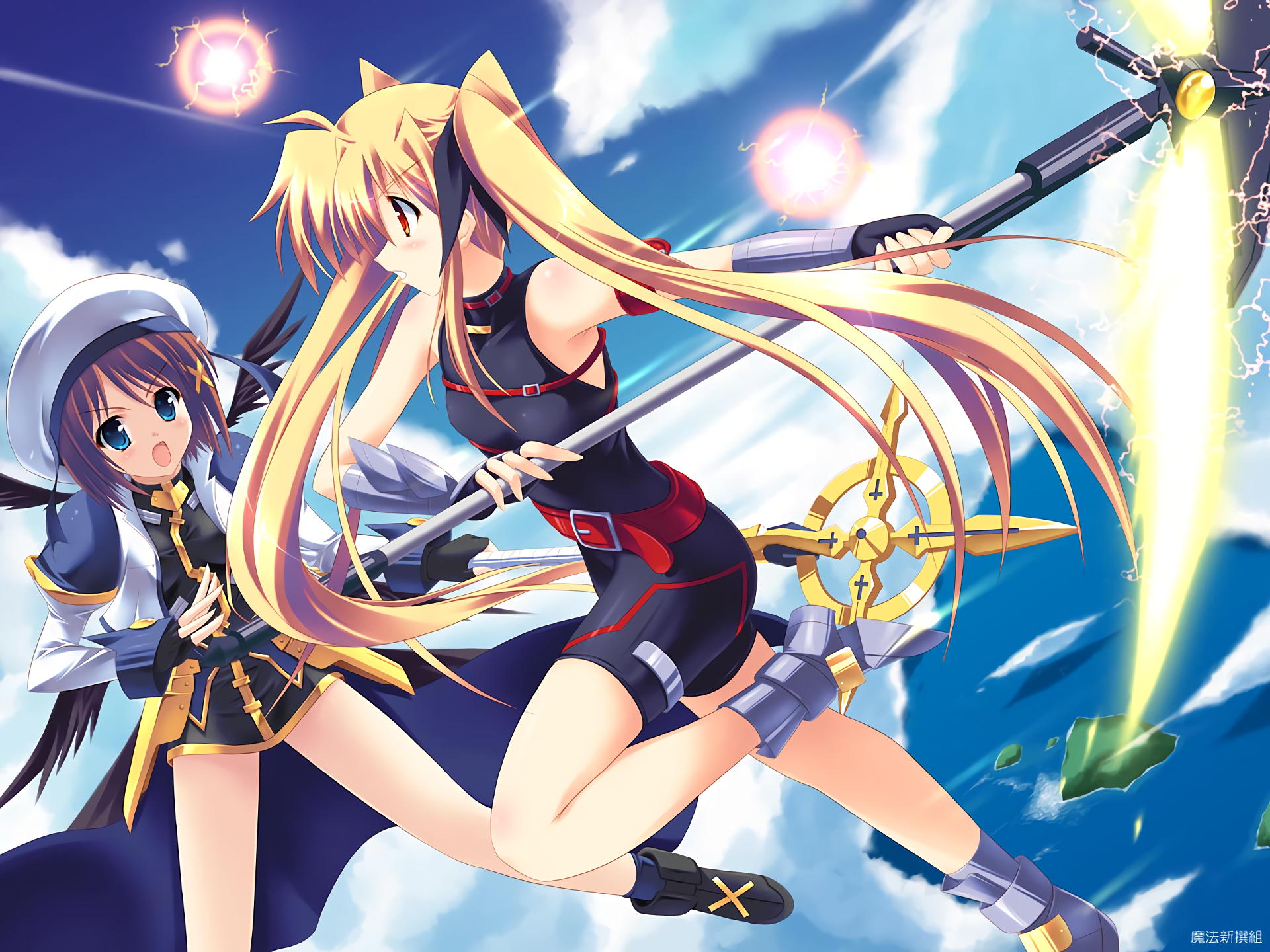 Magical Girl Lyrical Nanoha Hd Wallpaper Background Image 19x1440