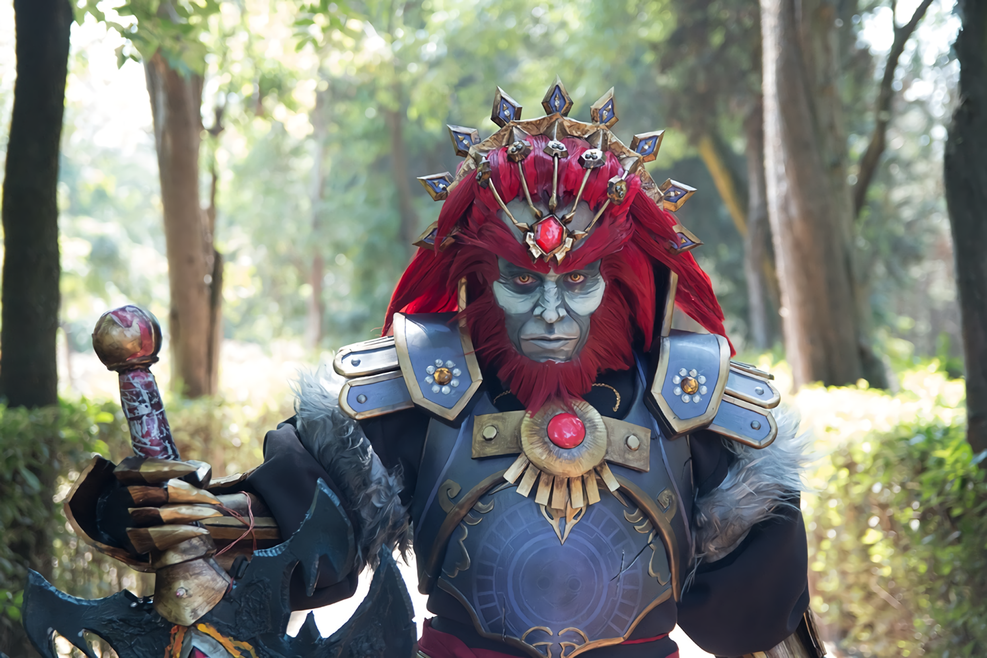 Download Hyrule Warriors The Legend Of Zelda Ganondorf (The Legend Of Zelda) Man Cosplay HD Wallpaper by Akellyz
