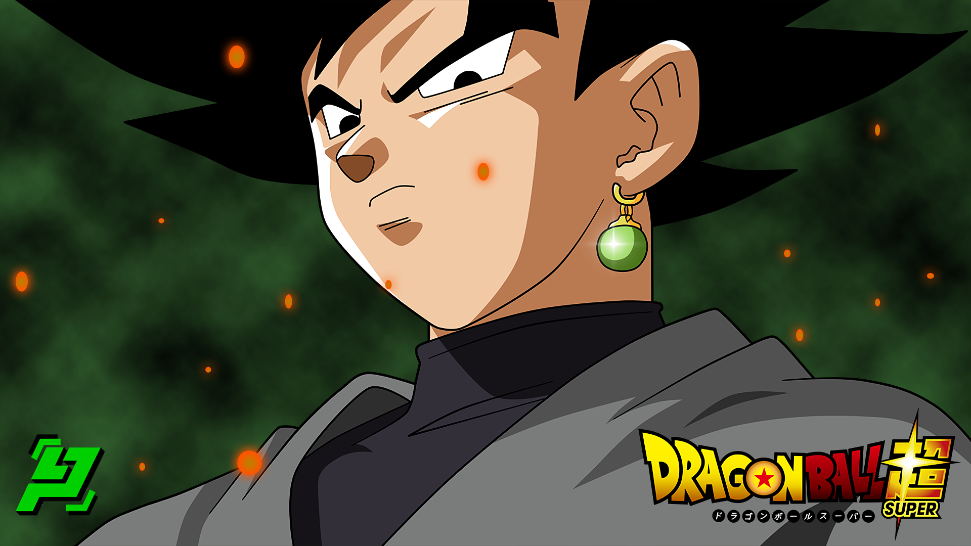 Black Goku HD Wallpaper - Dragon Ball Super by DarckLp