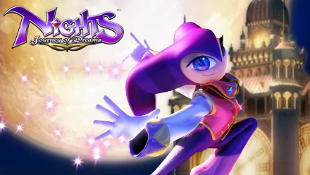 night video game NiGHTS: Journey of Dreams HD Desktop Wallpaper | Background Image