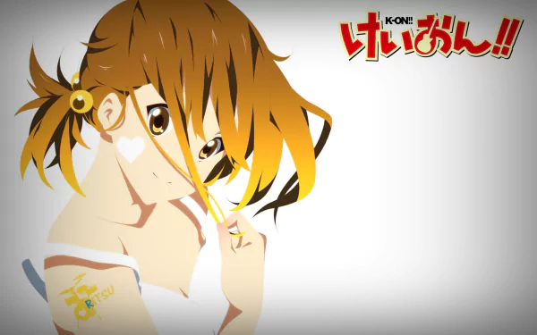 Ritsu Tainaka Anime K-ON! HD Desktop Wallpaper | Background Image