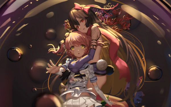Ripple (Magical Girl Raising Project) Snow White (Magical Girl Raising Project) Anime Magical Girl Raising Project HD Desktop Wallpaper | Background Image