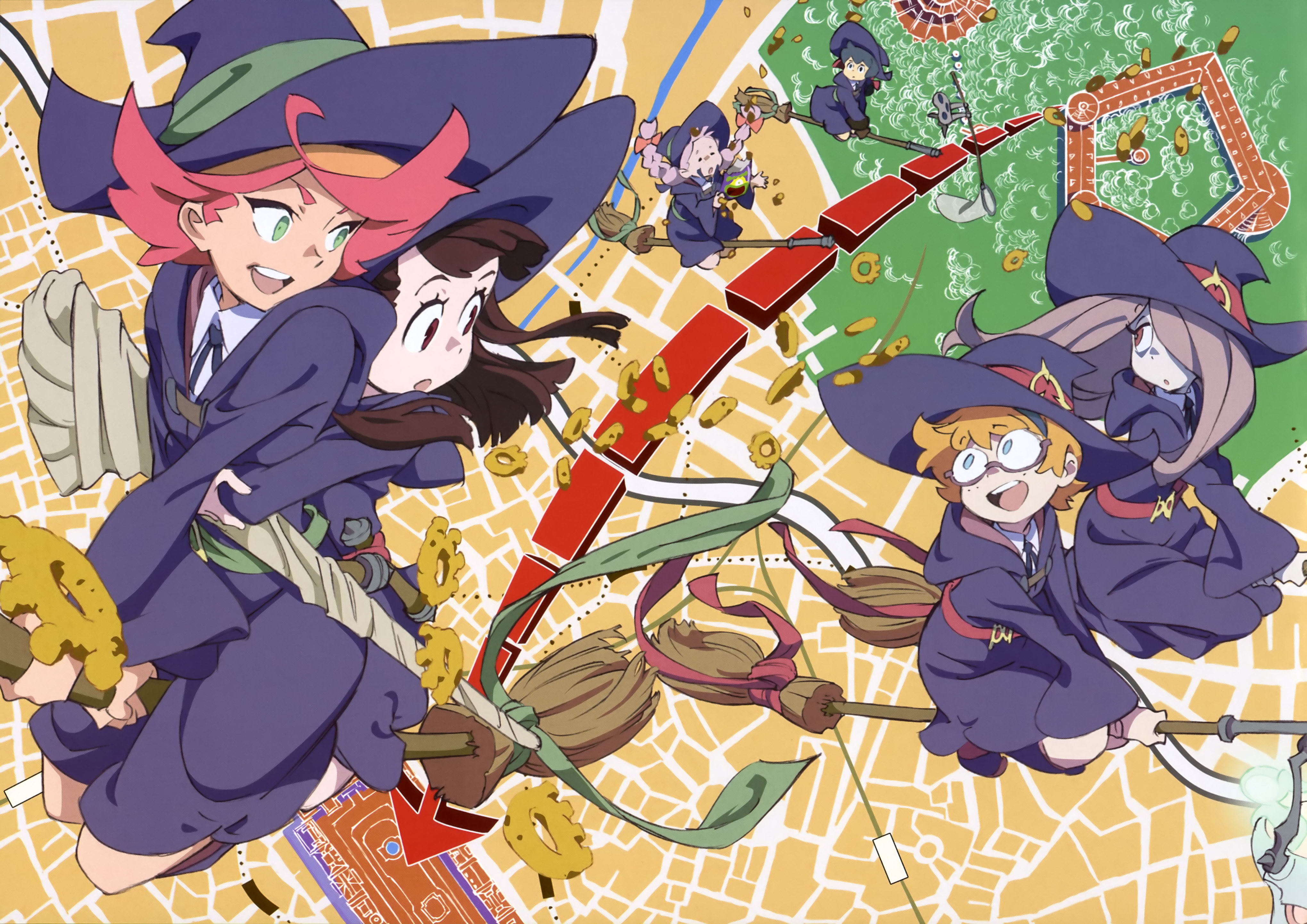 Anime Little Witch Academia 4k Ultra HD Wallpaper