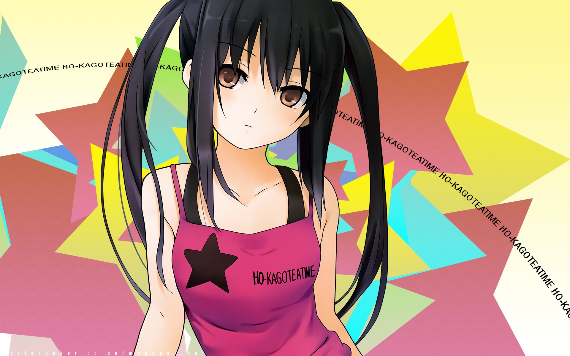 Download Azusa Nakano Anime K-ON! HD Wallpaper by Coffee-Kizoku