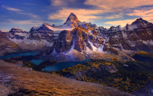  Mount Assiniboine in British Columbia, Canada