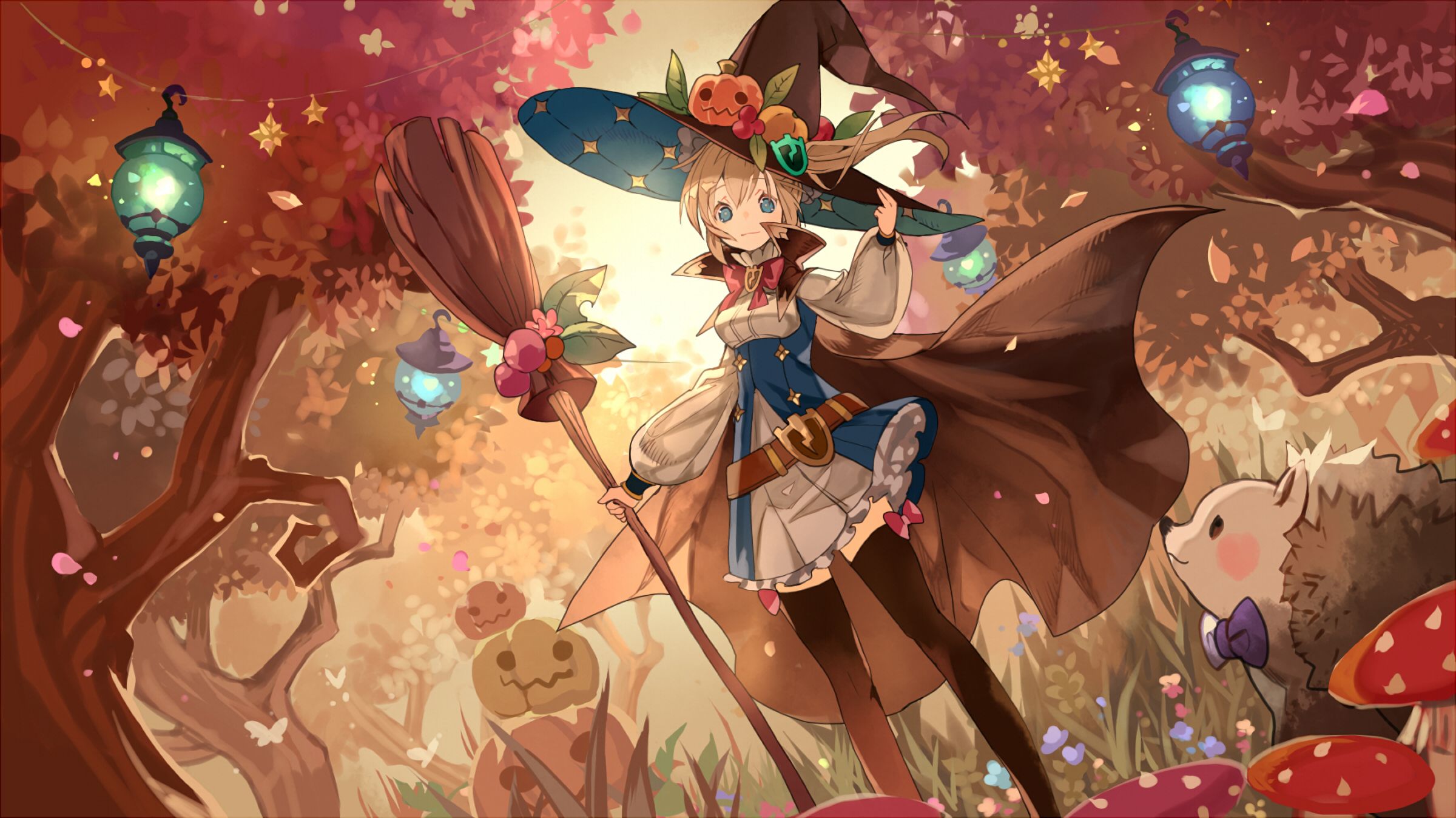 Anime Witch HD Wallpaper | Background Image