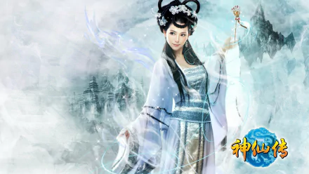 asian fantasy Jade Dynasty woman cosplay HD Desktop Wallpaper | Background Image