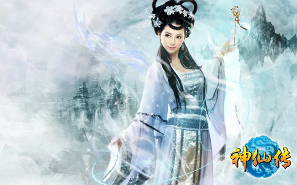 asian fantasy Jade Dynasty woman cosplay HD Desktop Wallpaper | Background Image